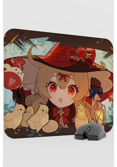 Klee Genshin Impact Anime Gacha V5 - 48x40 Xl Gaming Mouse Pad Fare Altlığı