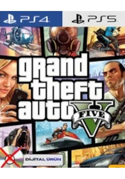 Gta V Playstation 4-5 Uyumlu Dijital