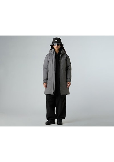 The North Face W Mtn Range Down Parka Kadın Outdoor Parka Nf0a89vn0uz1 Gri Gri