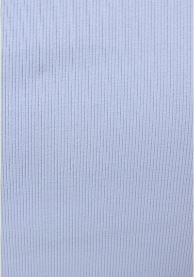 Colins Slim Fit Kadın Mavi Kısa Kol Tişört Cl1074541 Q1.v2 Ble Mavi