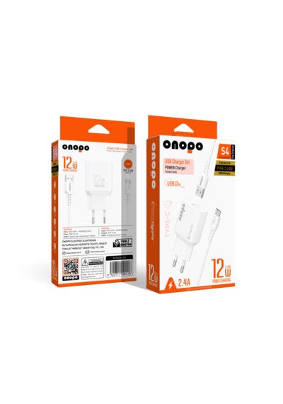 Onopo Type-c Usb 2.4a Şarj Cihaz - S4