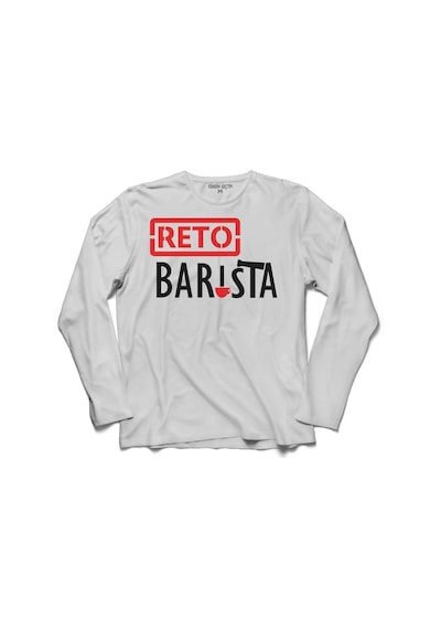 The Reto Barista Coffee Kahve Espresso Uzun Kollu Tişört (518424975)
