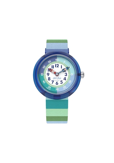 Flik Flak Fbnp226 Stripy Green Çocuk Kol Saati
