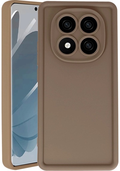 Xiaomi Redmi Note 14 Pro 4g Kılıf Viera Silikon - Kahverengi 0.2M-Çok Renkli