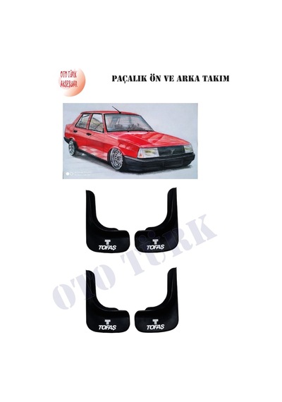 Tofaş Uyumlu Doğan Şahin Kartal Ön-arka Takım Tozluk Çamurluk N11.9012