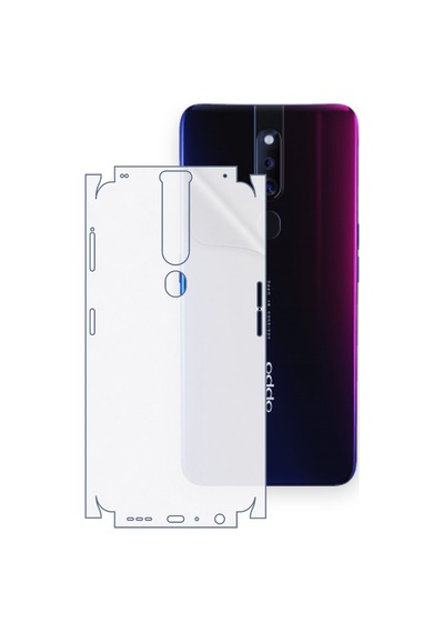 Oppo F11 Pro Uyumlu Fullbody Arka Kaplama Hidrojel Koruyucu Film