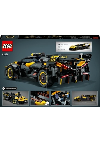 LEGO® Technic Bugatti Bolide 42151 9+ Yaratıcı Oyuncak Yapım Seti - 905 Parça