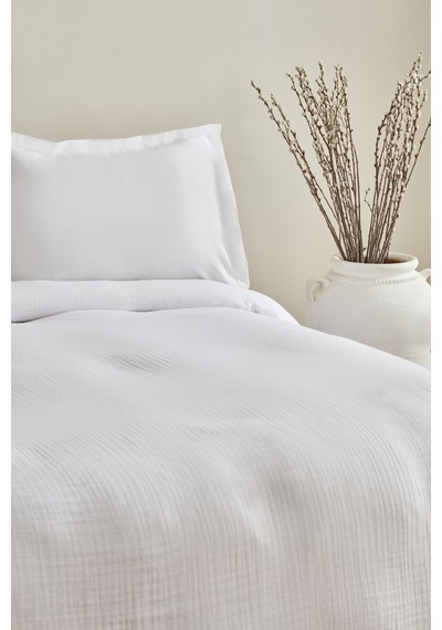 Karaca Home Minel Çift Kişilik Pike Yatak Örtüsü Seti Offwhite 200.22.04.0300 Beyaz