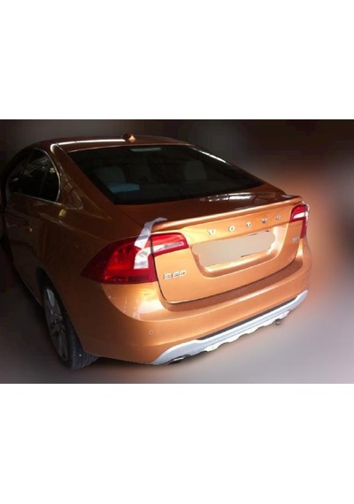 VOLVO S60 2011- DÜZ KASA ASTARLI ANATOMİK SPOİLER