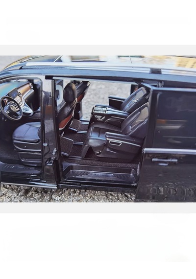 Paudi 1:18 Mercedes Benz V Class Viano V260l Siyah Model Araba