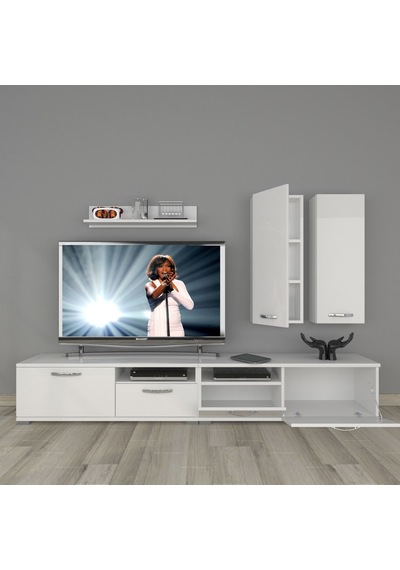 Decoraktiv Eko 5220d Mdf Tv Ünitesi Tv Sehpası Beyaz