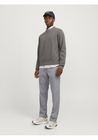 Jack & Jones Erkek Jogger Pantolon - Kane Grey Melange Çok Renkli