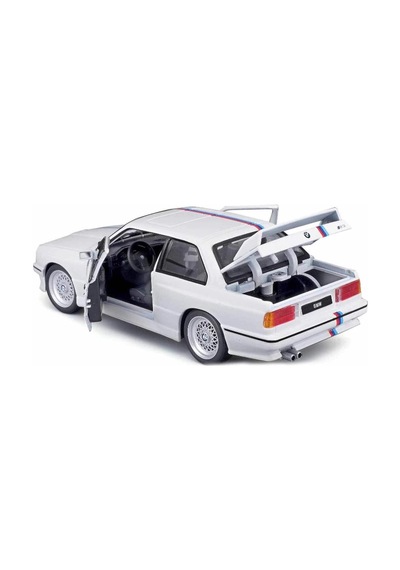 21100 Burago 1:24 Bmw M3 1988 Model Araba
