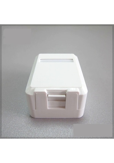 Boş 1 Port Keystone Jack Kutusu Rj45 -Rj11 Cat6 Sıva Üstü (533636128)