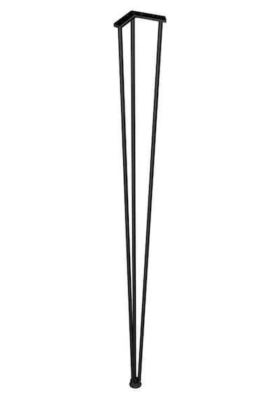 Siyah Masa Ayağı 4'Lü Filteke Ayak 72 CM