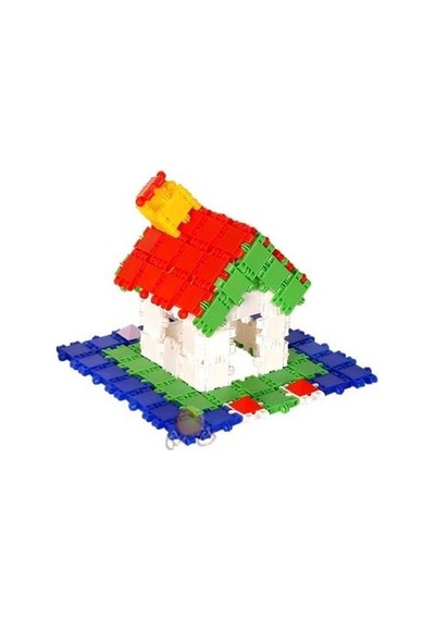 Matrax Oyuncak Flexy Tangles Lego 150 Parça Yapım Seti Saklama Kabında