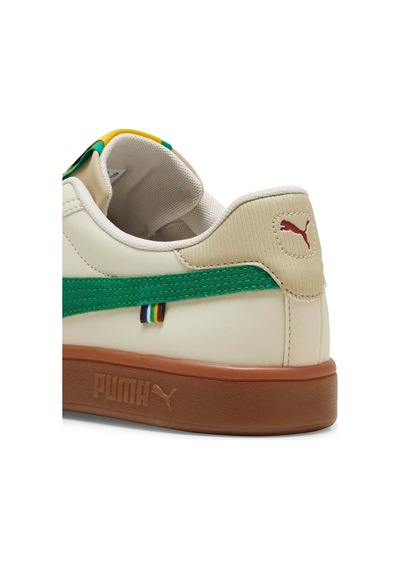Puma Smash 3.0 Football24 Beyaz Erkek Sneaker 000000000101905178 Beyaz - Yeşil