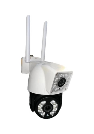 Okam O-kam-3011 Çift Kameralı Full Hd 4 Mp Gece Görüşlü Ip Wi-fi Ptz Güvenlik Kamerası