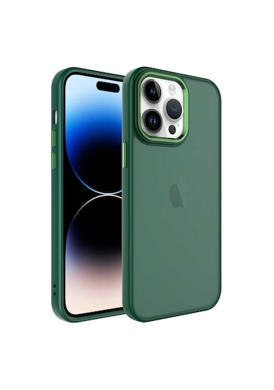 Apple Uyumlu iPhone 14 Pro Kilif Buzlu Sert Pc Trasnparan Kapak 565040074
