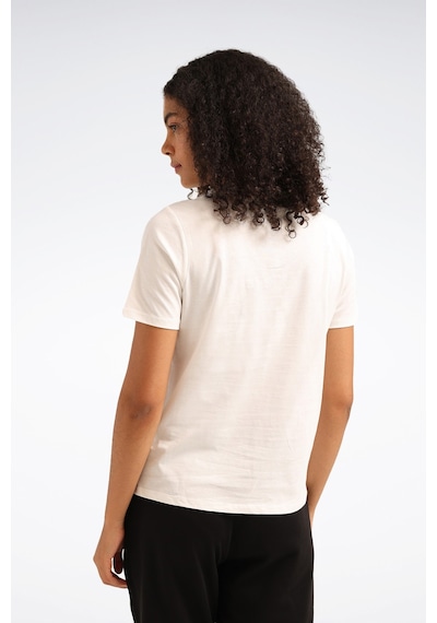 Reebok Q3 Id Tee Ekru Kadın Kısa Kol T-shirt 000000000102042728 Bej