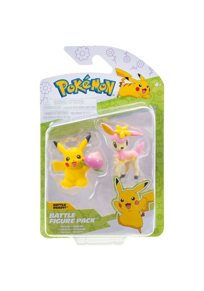 Pokemon Battle 2'li Figür Seti Bahar Serisi Pkw4106 Diğer