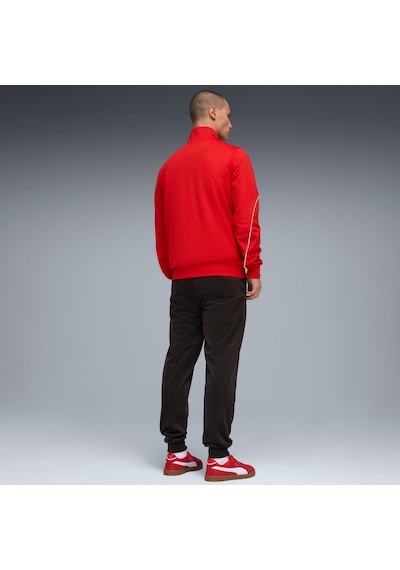 Puma Poly Piping Erkek Eşofman Takımı 691765-11 Kırmızı