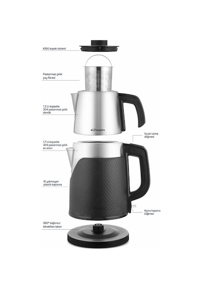 Conti CTM-130 Dempro 2 L Çay Makinesi