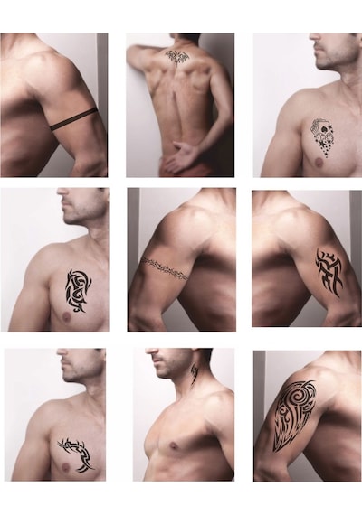 Hayal Sepeti Geçici Dövme 9,5x19cm Tattoo Minimal Tattoo Aksesuar Şık Sinek Kuşu Modeli