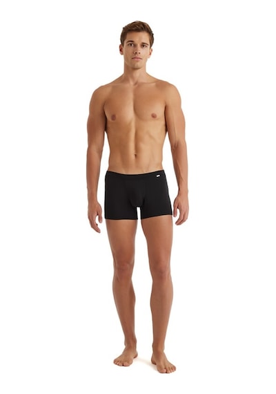 Erkek Modal Elastan Boxer Silver 9310 Siyah