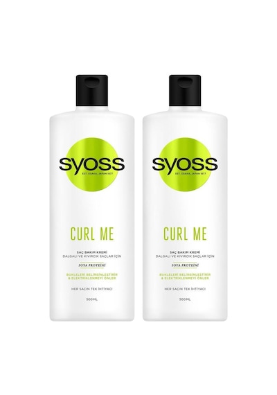 Syoss 2' li Curl Me Saç Bakım Kremi 500 ml