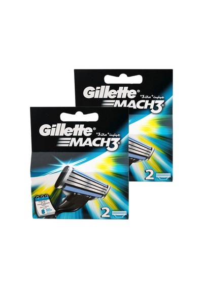 Gillette Mach3 Yedek Başlık 2 x 2'li