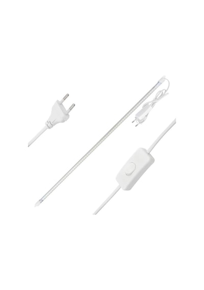 220v-12w Anahtarlı 80-90 Lümen 72 Led 60 Cm Şeffaf Kasa Seyyar Çubuk Led Pwr-6930