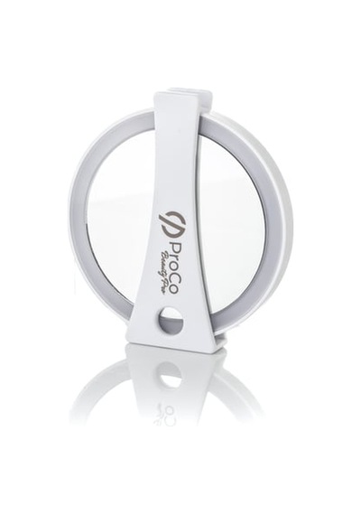 Proco Beauty Pro Led Işıklı Ayakta Durabilen Makyaj Aynası - Şarj Edilebilir Uzun Ömürlü Kullanım Beyaz