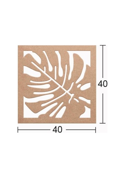 Ahşap Yapraklı Pano Ds-066