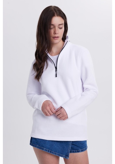 Tudors Kadın Standart Fit Antipilling Tüylenme Yapmayan Soğuk Geçirmez Ekru Bato Yaka Polar Sweatshirt-41780 Ekru Tudors Kadın Standart Fit Antipilling Tüylenme Yapmayan Soğuk Geçirmez Ekru Bato Yaka Polar Sweatshirt-41780 Ekru