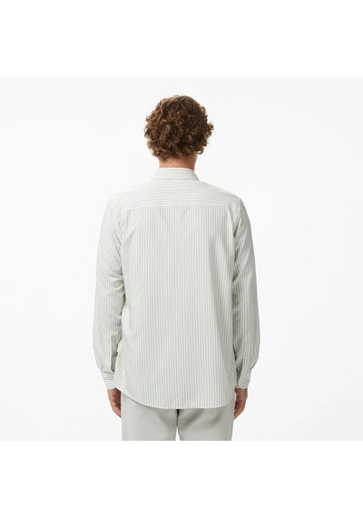 Nautica Regular Fit Çizgili Erkek Gömlek W65445t Yeşil