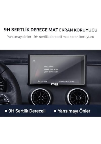 Q2 9 İnç Mat Ekran Koruyucu Multimedya 9h