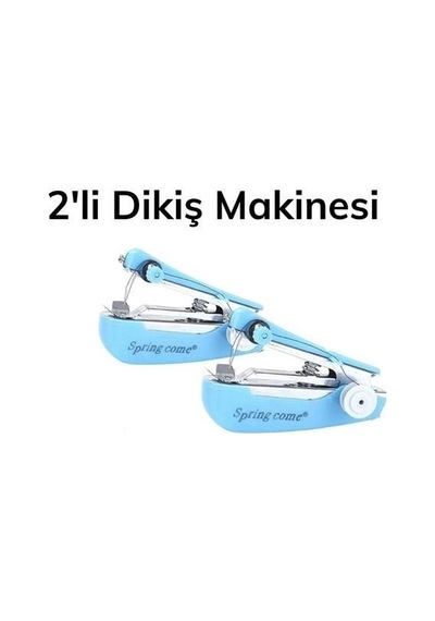 Spring Come Mini Kolay Seyehat Ve Ev Tipi El Dikiş Dikme Makinası Lisinya Çok Renkli