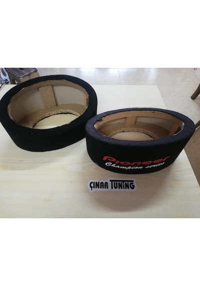 Oval Hoparlör Yükseltici Mdf Kabin