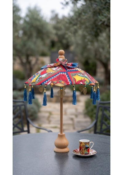 Barocco Soleil Azure Bali Şemsiyesi Sarı