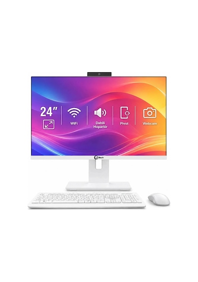 J-Tech ELIX i5-2300 16 GB 512 GB SSD 24" Free Dos AIO Masaüstü Bilgisayar