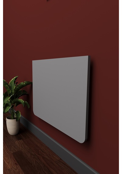 Lüks Duvara Monte Katlanabilir Çalışma Yemek Masası %100 Mdf Balkon Bahçe Masası Dmm68 Kül Gri Lüks Duvara Monte Katlanabilir Çalışma Yemek Masası %100 Mdf Balkon Bahçe Masası Dmm68 Kül Gri