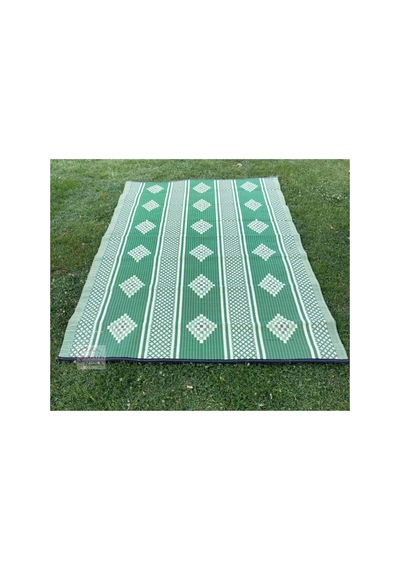 Plastik Hasır Savan Piknik Kilimi Cami Hasırı 180x270 Yeşil Yeşil