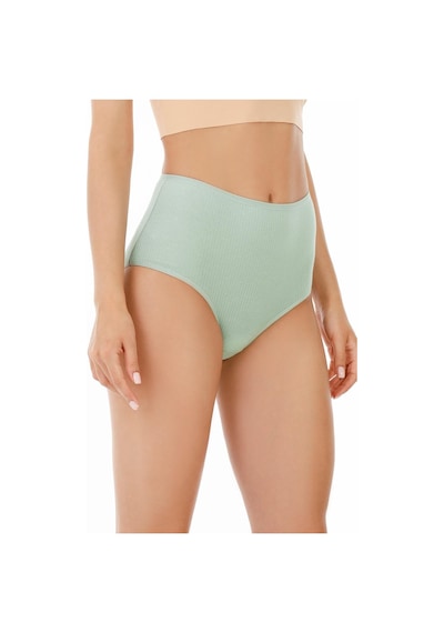 Sensu Kadın Fitilli Yüksek Bel 7'li Külot Set - Kts3080 Model-5 Model5