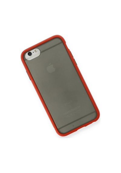 Apple Uyumlu iPhone 6 Uyumlu Kılıf Montreal Silikon Kapak - Kırmızı