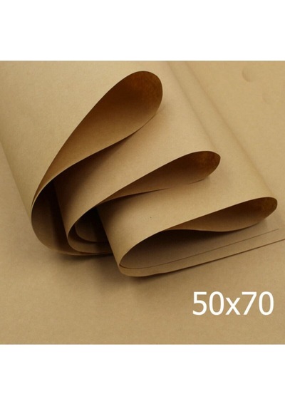 Kraft Kağıt 50x70 Cm 90 Gr 100 Adet Ambalaj, Paketleme, Hediye Ve Çeyiz Sarma, Taşıma, Taşınma