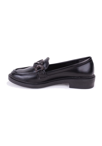 Dagoster Dza07-863701 Siyah Günlük Loafer Kadın Ayakkabı