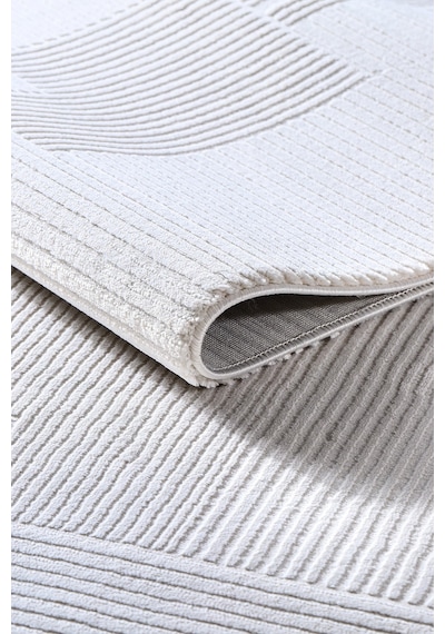 Perla 4031 Gri Uzun Ömürlü Yumuşak Polyester Halı Gri