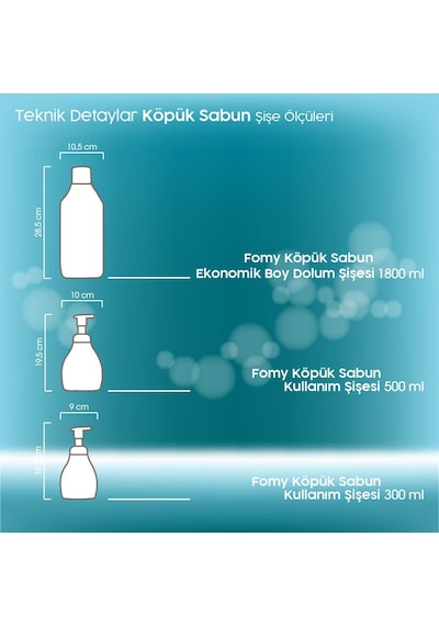 FOMY El Köpük Sabun 1800 ml