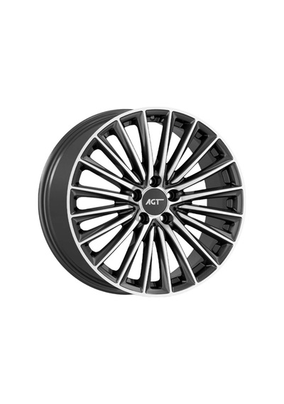 Agt Wheels 19 İnç 5x112 Et60 Füme Jant Takımı J-6213